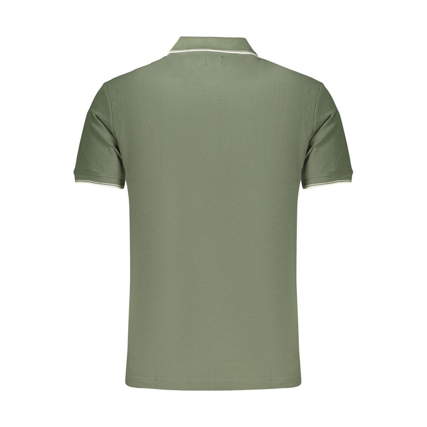 U.S. Grand Polo Grünes Herren-Poloshirt aus Baumwolle