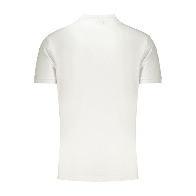 U.S. Grand Polo Weißes Herren-Poloshirt aus Baumwolle
