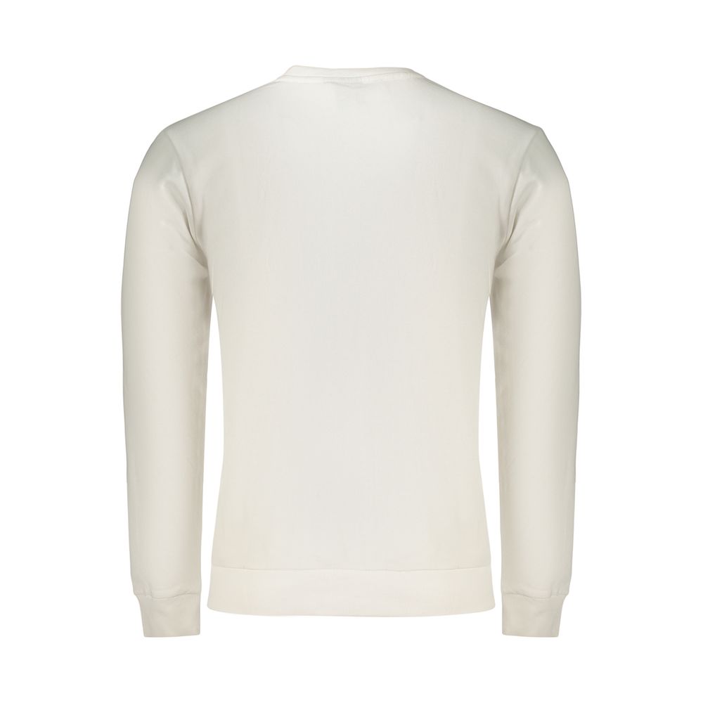 U.S. Grand Polo Weißes Herren-Sweatshirt aus Baumwolle