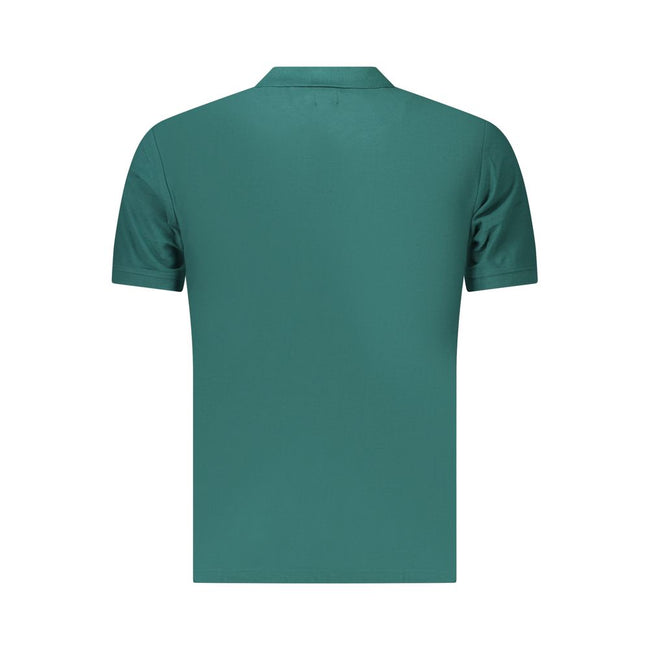 U.S. Grand Polo Grünes Herren-Poloshirt aus Baumwolle