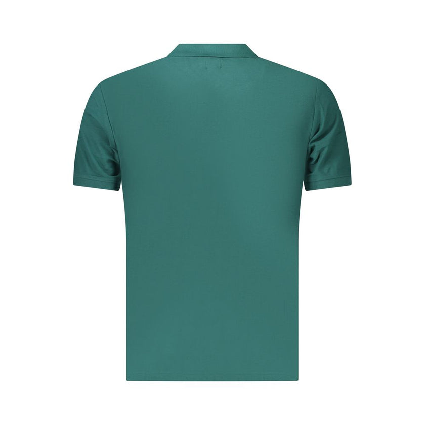U.S. Grand Polo Grünes Herren-Poloshirt aus Baumwolle
