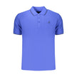 U.S. Grand Polo Blaues Baumwoll-Poloshirt für Herren