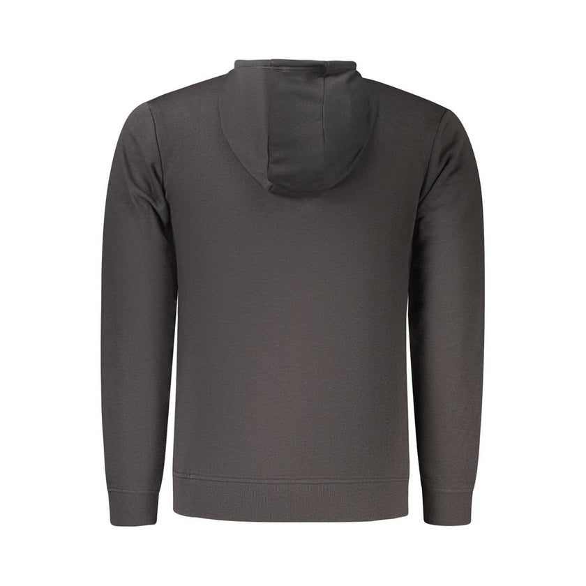 U.S. Grand Polo Schwarzer Herren-Hoodie aus Baumwolle