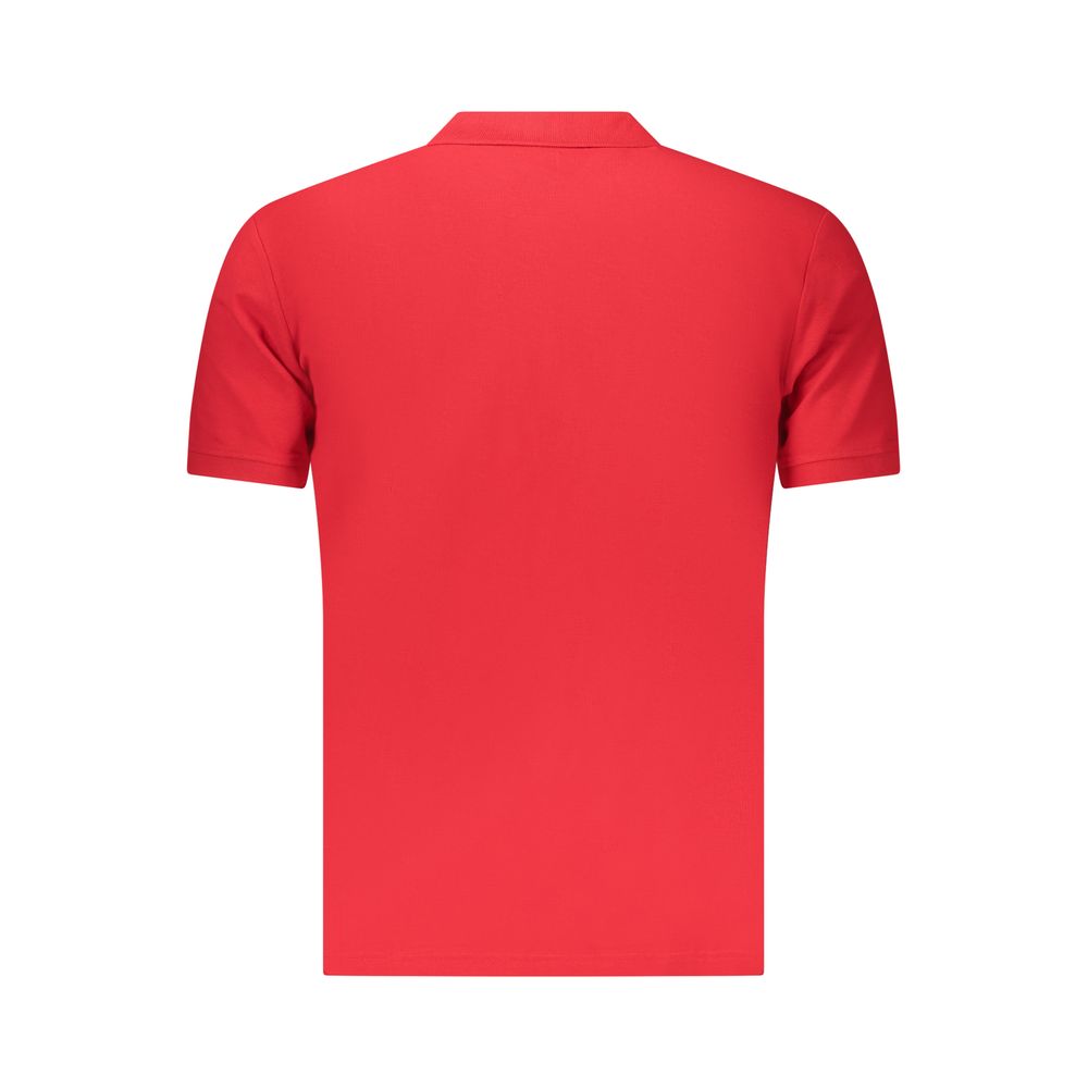 U.S. Grand Polo Rotes Baumwoll-Poloshirt für Herren