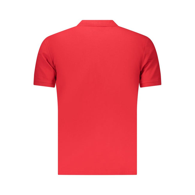 U.S. Grand Polo Rotes Baumwoll-Poloshirt für Herren