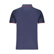 U.S. Grand Polo Blaues Baumwoll-Poloshirt für Herren