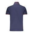 U.S. Grand Polo Blaues Baumwoll-Poloshirt für Herren