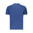 U.S. Grand Polo Blaues Baumwoll-Poloshirt für Herren