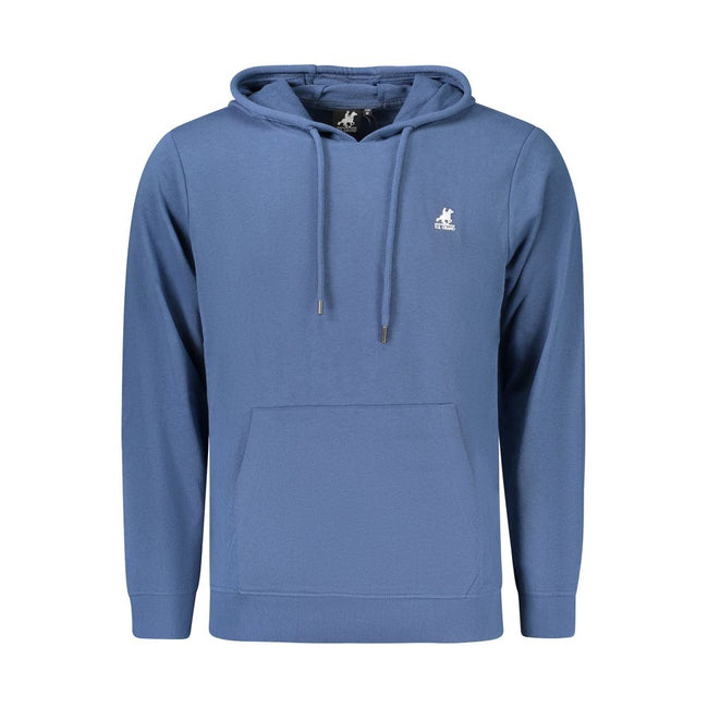 U.S. Grand Polo Blaues Baumwoll-Sweatshirt für Herren