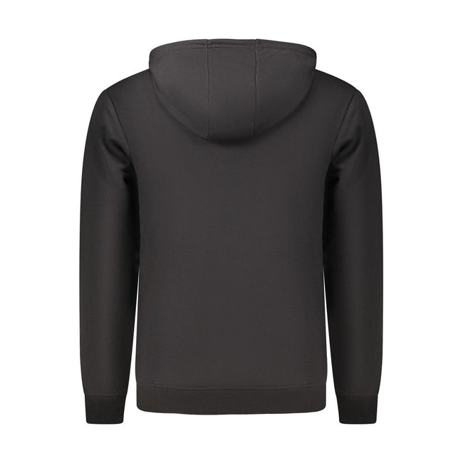 U.S. Grand Polo Schwarzer Baumwoll-Sweatshirt