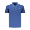 U.S. Grand Polo Blaues Baumwoll-Poloshirt für Herren