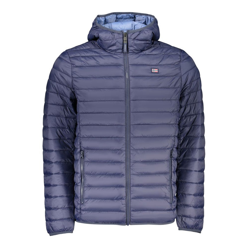 Norway 1963 Blaue Herrenjacke aus Polyamid