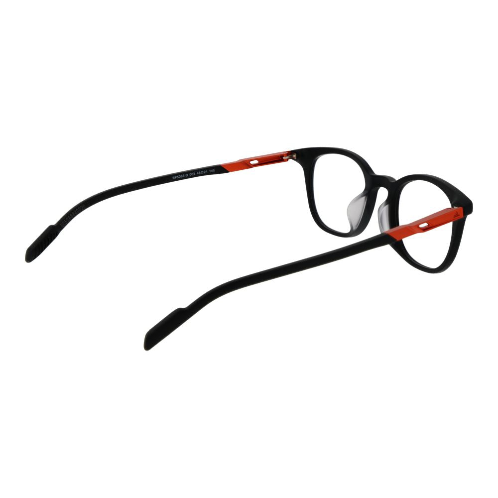Adidas Black Plastic Eyeglasses Frame