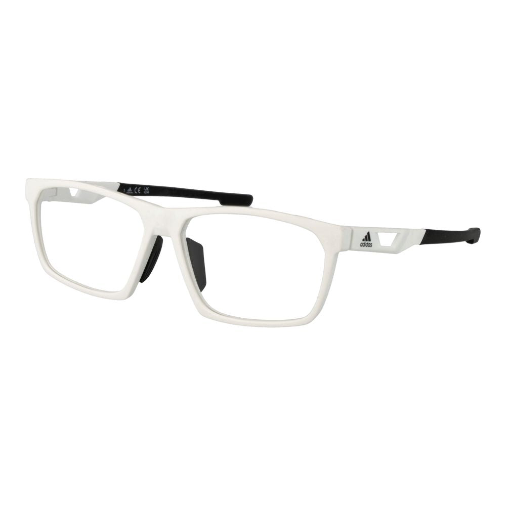 Adidas White Plastic Eyeglasses (Frame)