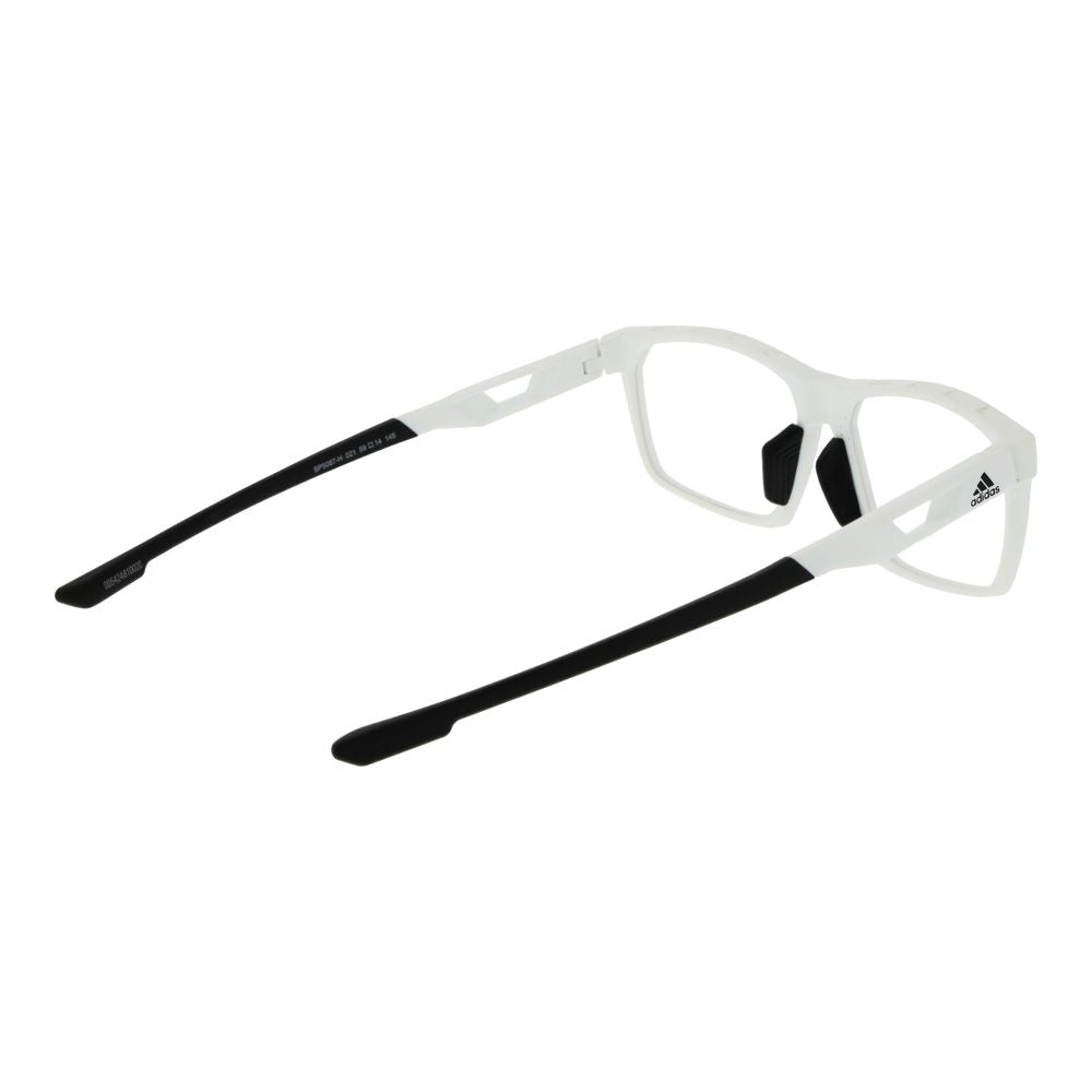 Adidas White Plastic Eyeglasses (Frame)