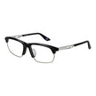 BMW Brille aus schwarzem Metall & Kunststoff (Fassung)