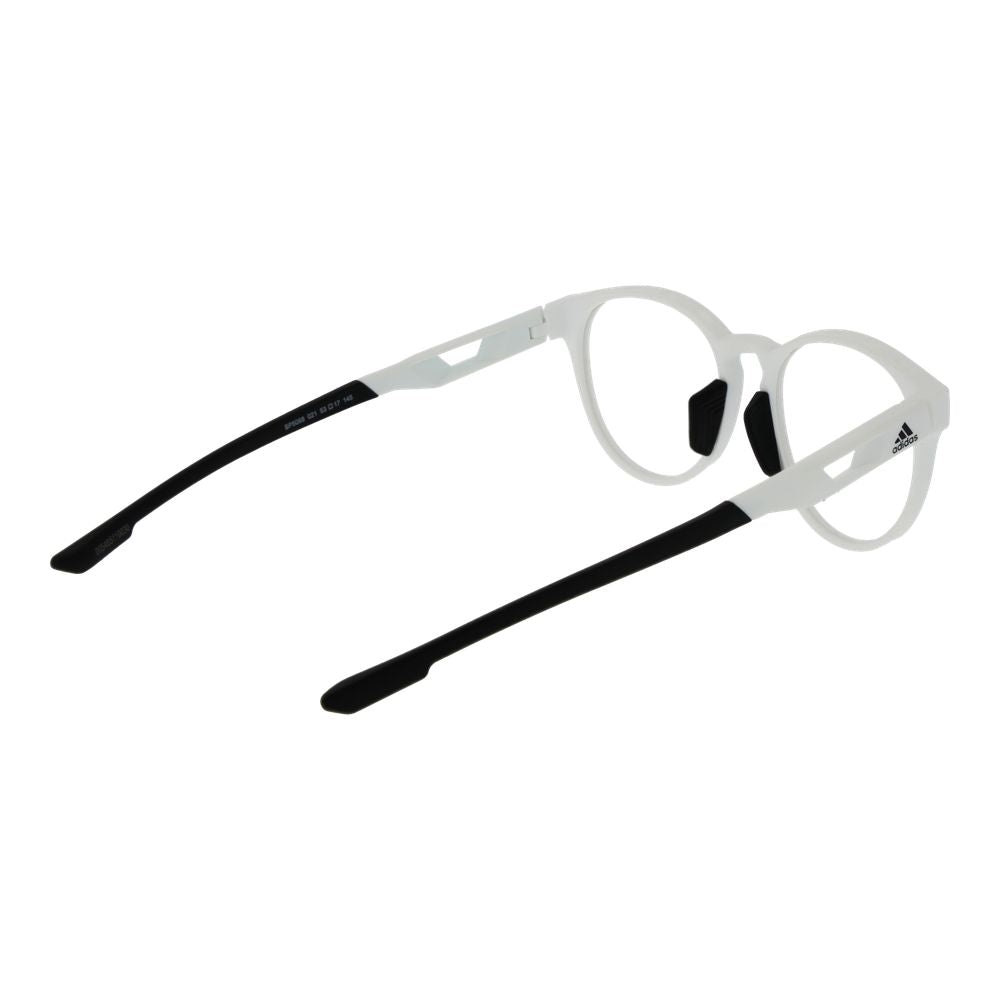 Adidas White Plastic Eyeglasses (Frame)