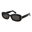 GCDS Schwarze Sonnenbrille aus Kunststoff