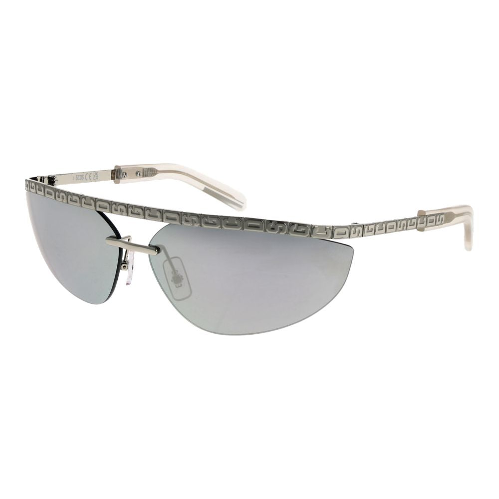 GCDS Sonnenbrille aus silberfarbenem Metall