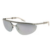 GCDS Sonnenbrille aus silberfarbenem Metall