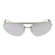 GCDS Sonnenbrille aus silberfarbenem Metall