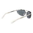 GCDS Sonnenbrille aus silberfarbenem Metall
