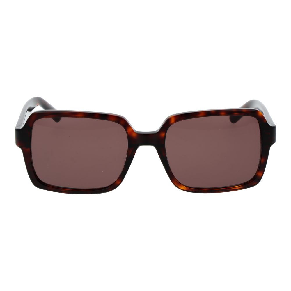 GCDS Braune Sonnenbrille aus Kunststoff