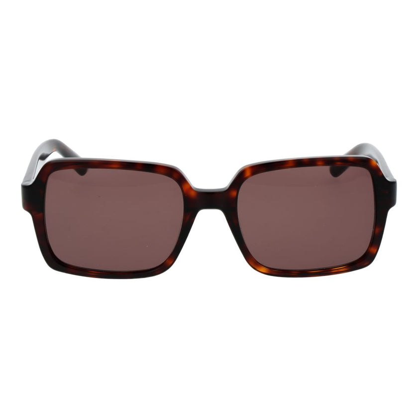 GCDS Braune Sonnenbrille aus Kunststoff