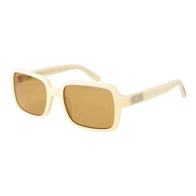 GCDS Beige Kunststoff-Sonnenbrille