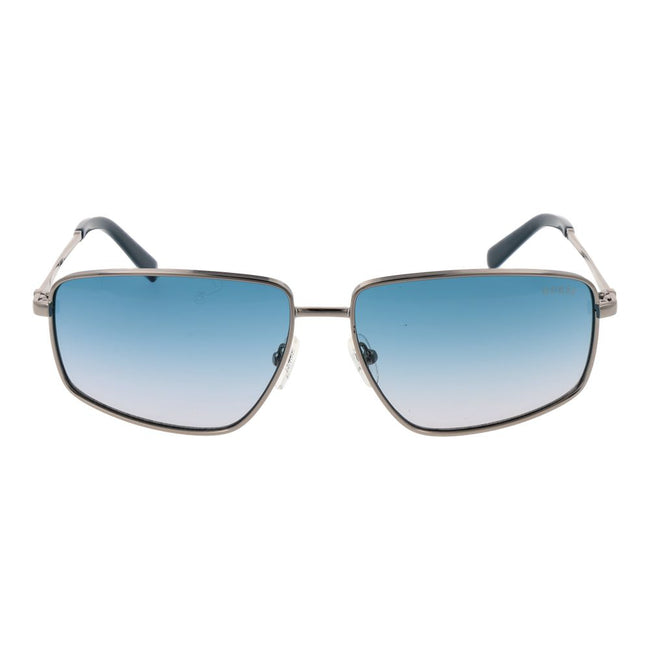 Guess Sonnenbrille aus silbernem Metall