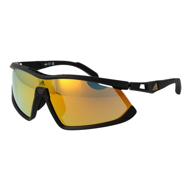 Adidas Schwarze Sonnenbrille aus Kunststoff