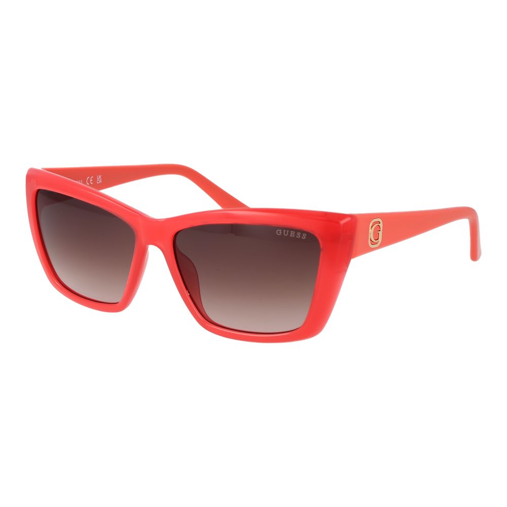 Guess pink plastic sunglasses
