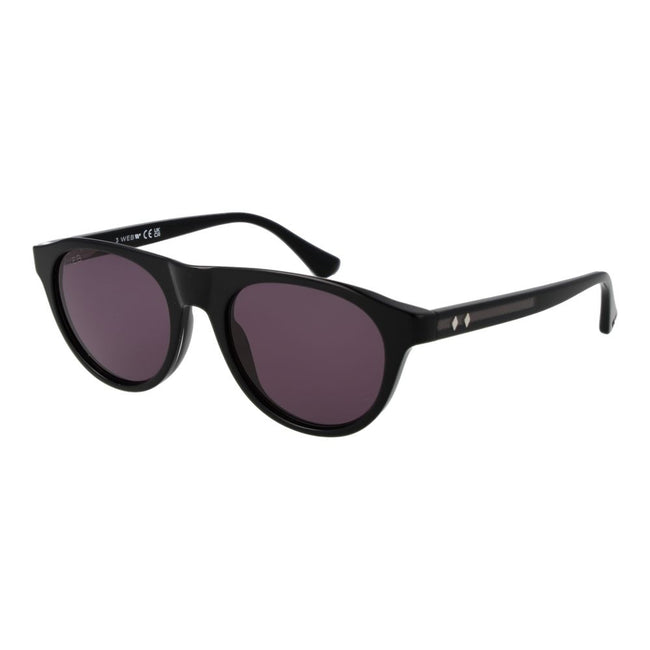 Schwarze Sonnenbrille aus Kunststoff