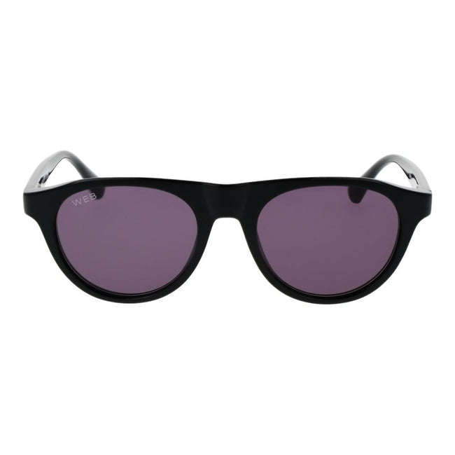 Schwarze Sonnenbrille aus Kunststoff