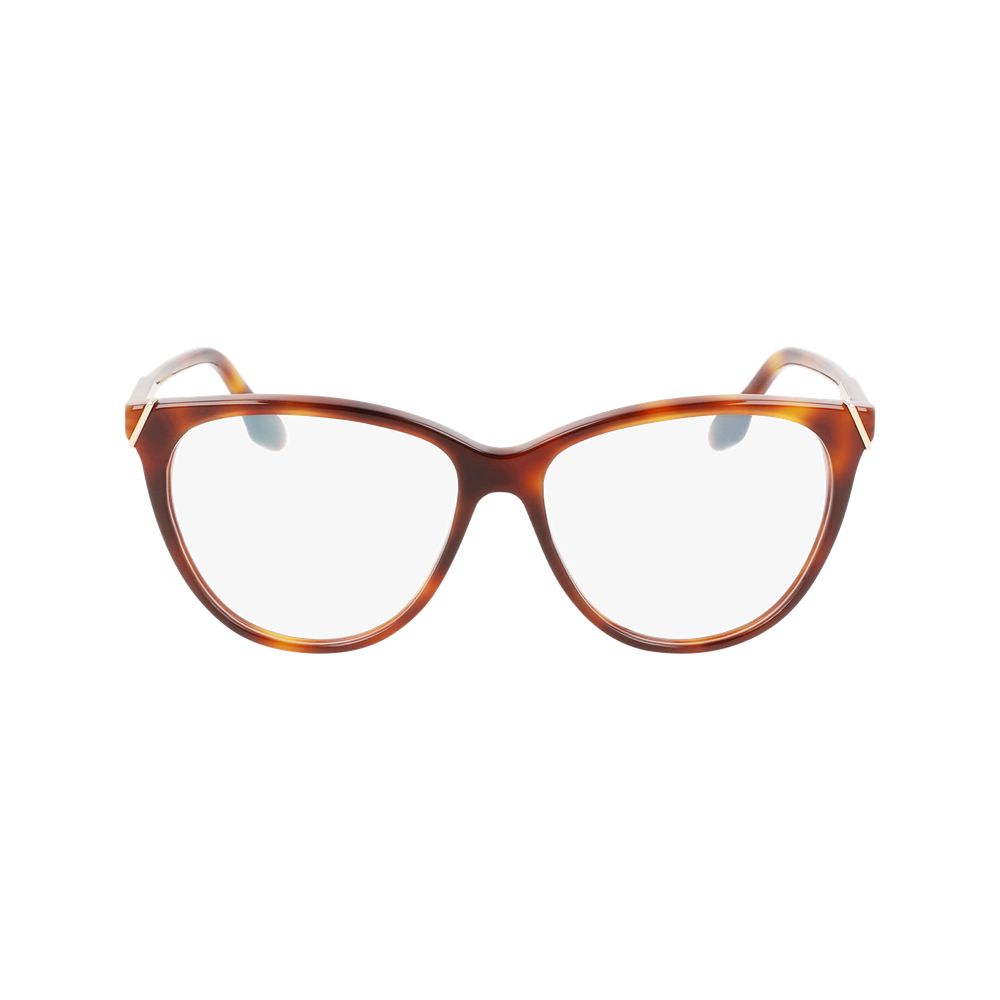 Victoria Beckham Brown Plastic Glasses (Frame)