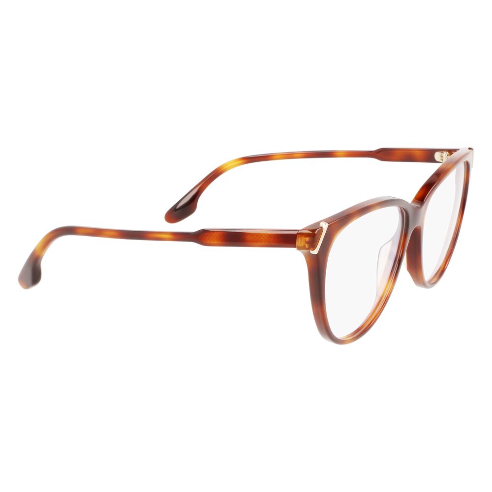 Victoria Beckham Brown Plastic Glasses (Frame)