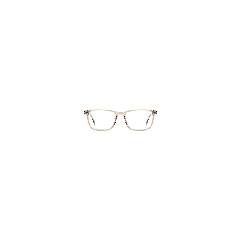 David Beckham Brille aus beigem Azetat (Gestell)