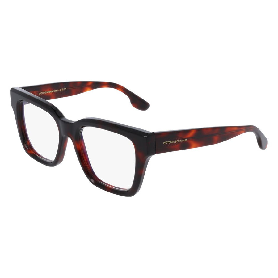 Victoria Beckham Brown Plastic Glasses (Frame)