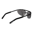 GCDS Schwarze Sonnenbrille aus Metall