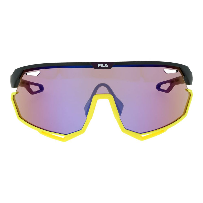 Fila Sonnenbrille aus schwarzem Kunststoff