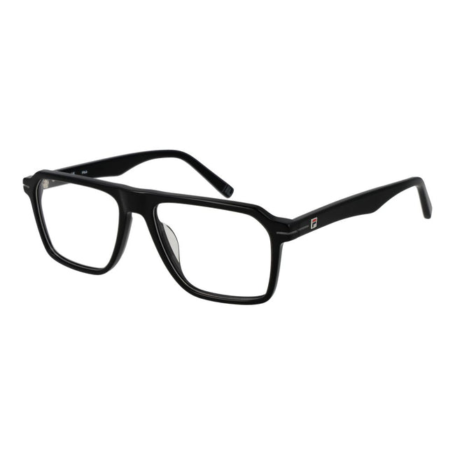 Fila-Brille mit schwarzen Celluloseacetat-Gestellen