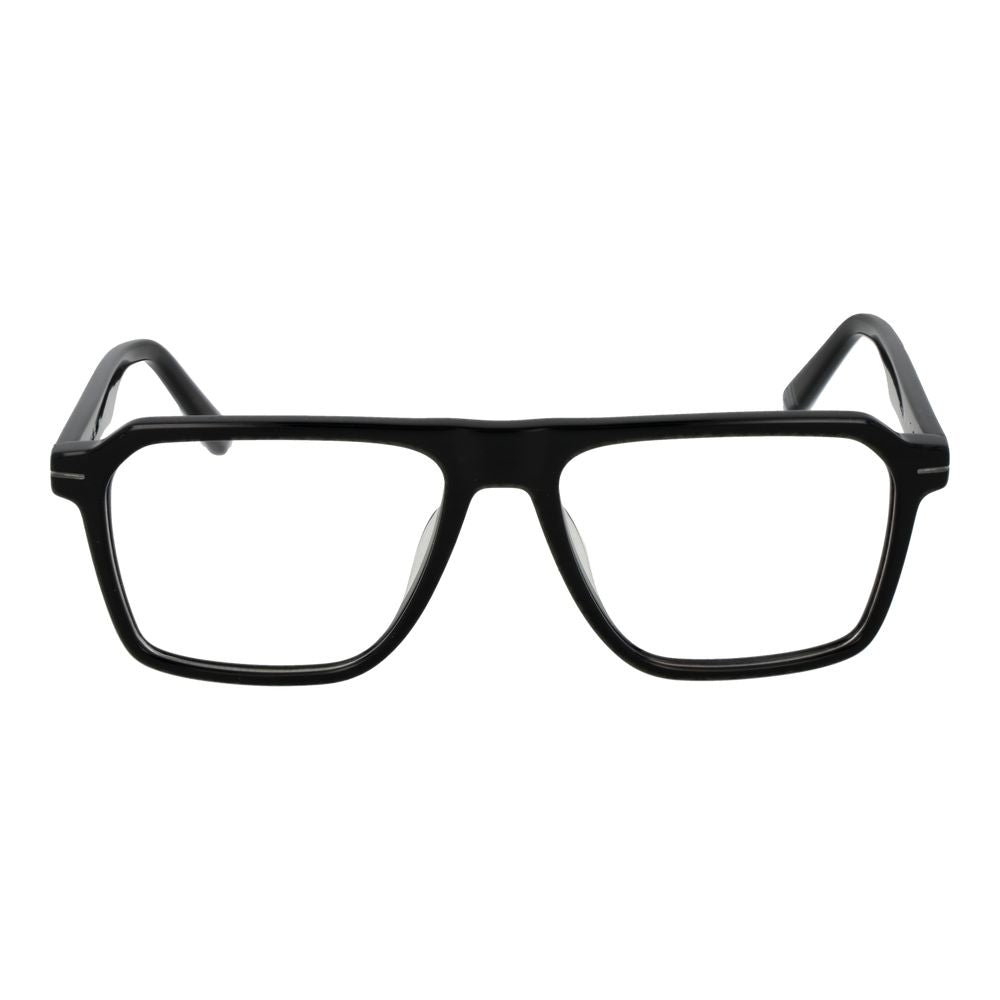 Fila-Brille mit schwarzen Celluloseacetat-Gestellen
