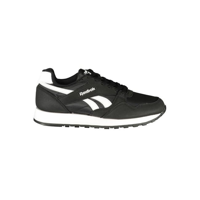 Reebok Schwarzer Unisex-Sneaker aus Polyester