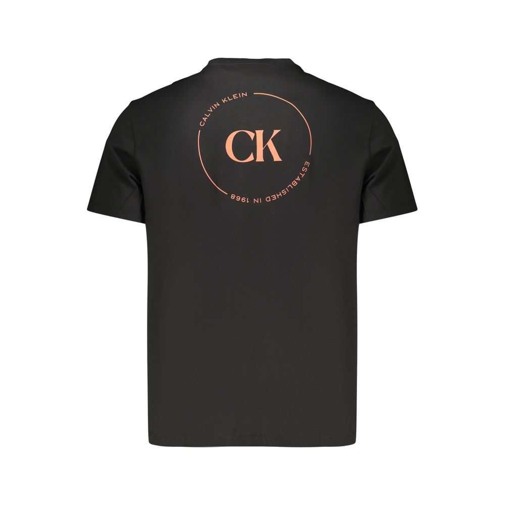 Calvin Klein Men's Black Cotton T-Shirt