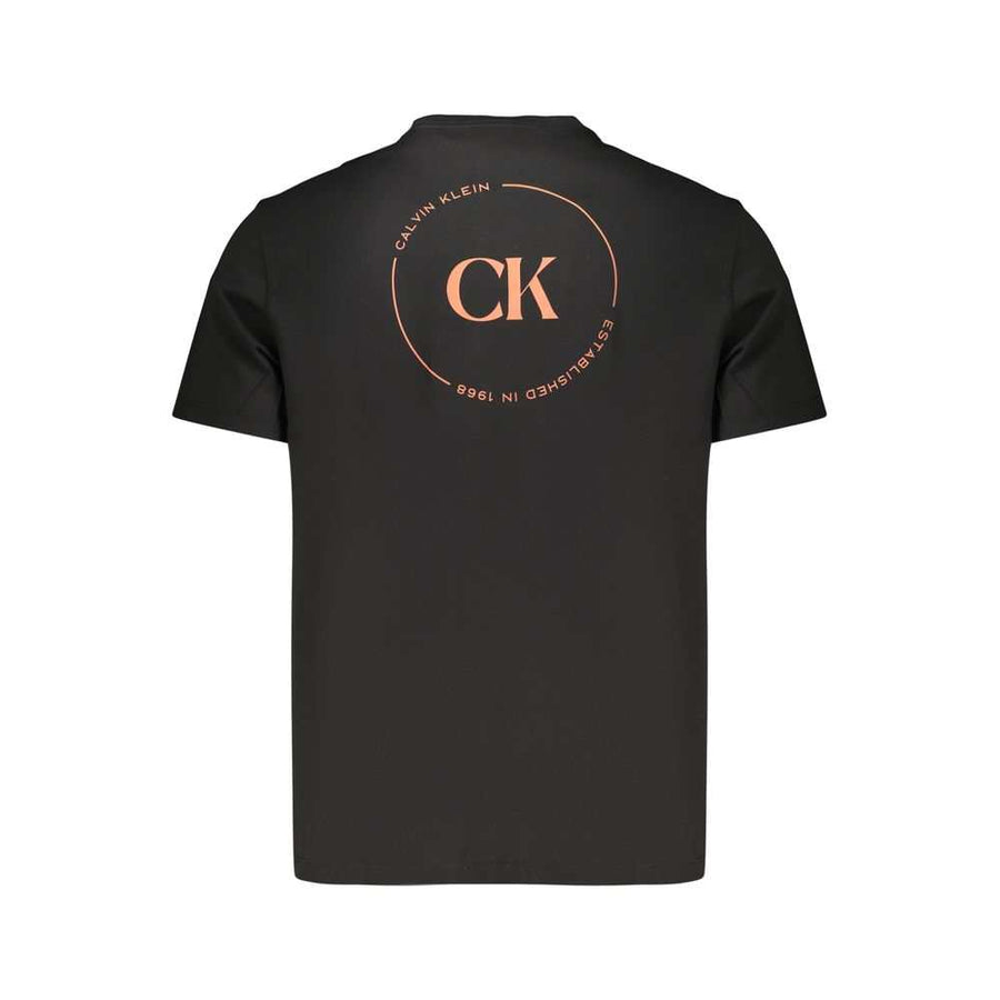 Calvin Klein Men's Black Cotton T-Shirt