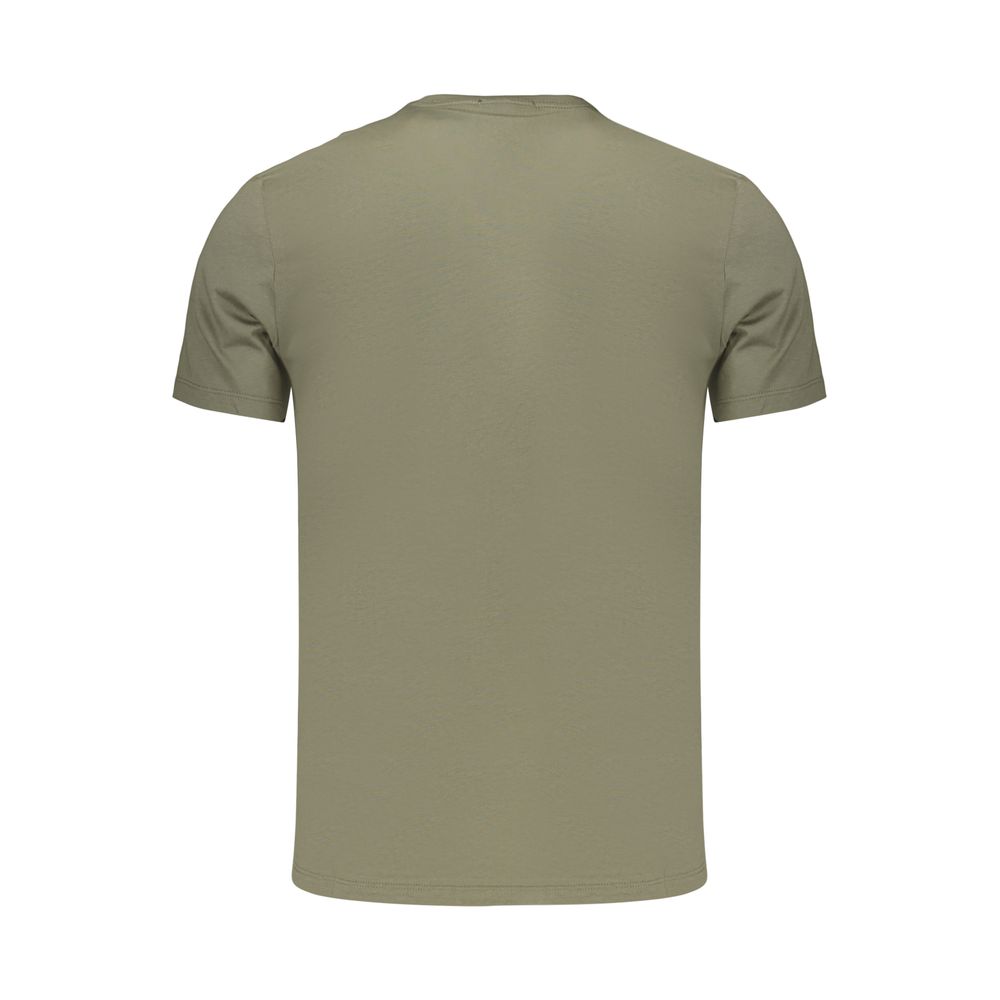 Calvin Klein Men's Green Cotton T-Shirt