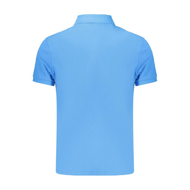 Calvin Klein Azzurro Baumwoll-Poloshirt für Herren