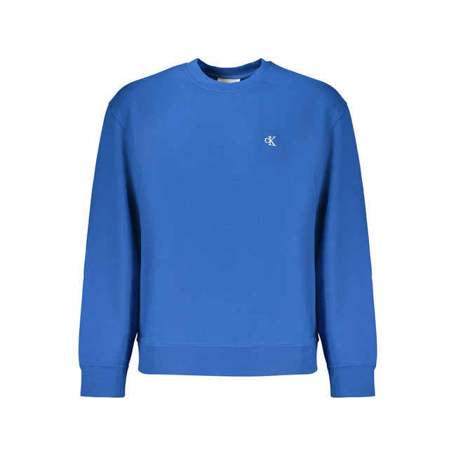 Calvin Klein Blaues Baumwoll-Sweatshirt für Herren