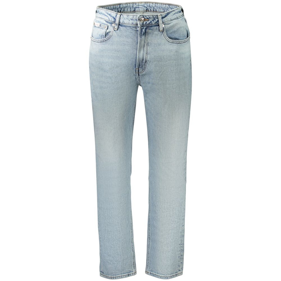 Calvin Klein Azure Cotton Jeans for Women