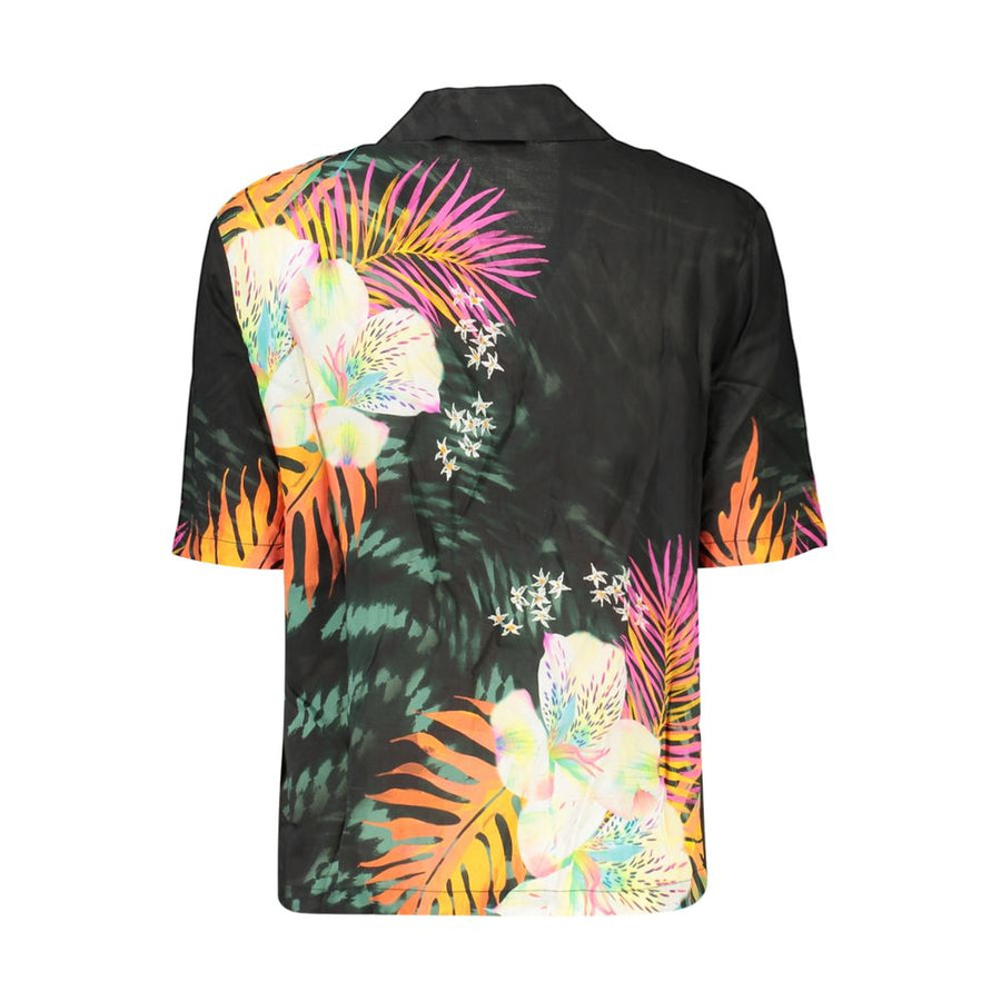 Desigual Black Women's Viscose T-Shirt